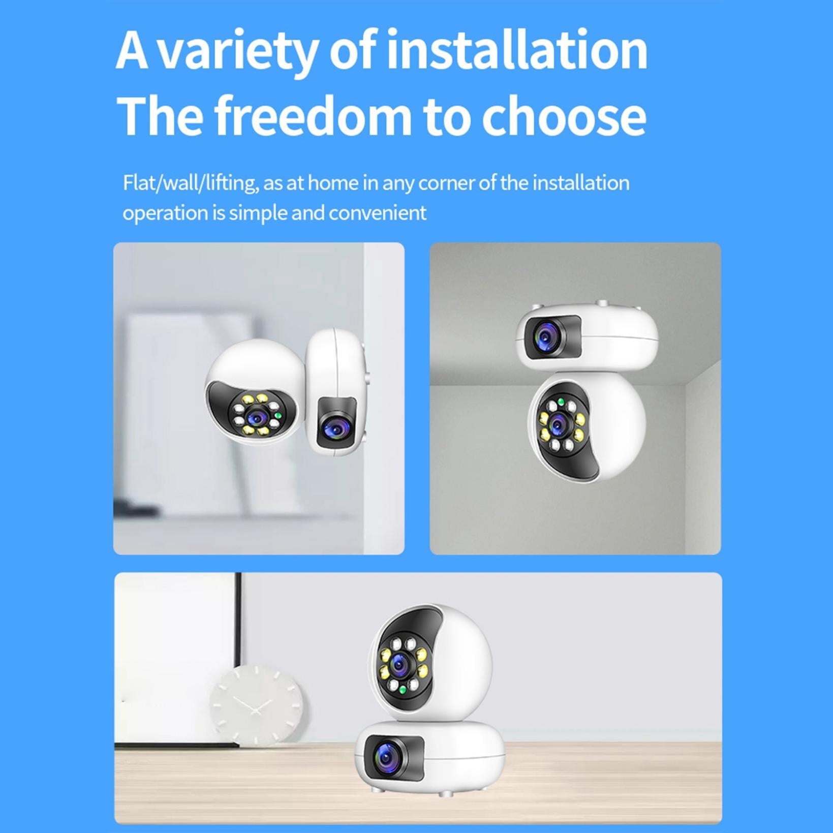 AZXY Security Cameras Wireless Wifi,Indoor Security Cameras,1080p Hd Home Smart Camera,Surveillance Camera for Pet