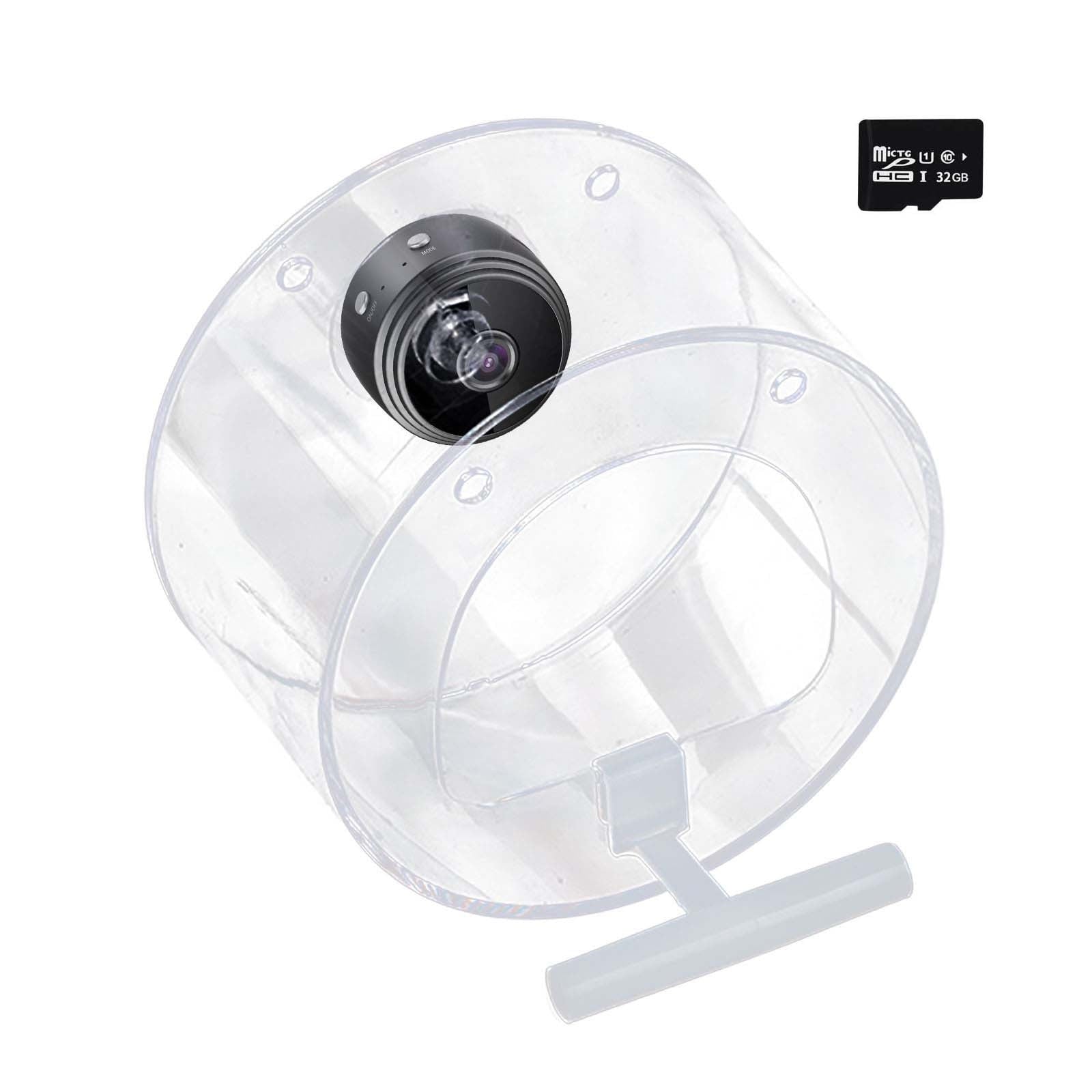 2025 New Release, Bird Feeder With Camera, HD 1080P Night-Version Video Camera, WiFi Hotspot Remote Connection With Mobile Phone For Outdoor Bird Watching, Capture Photos , A