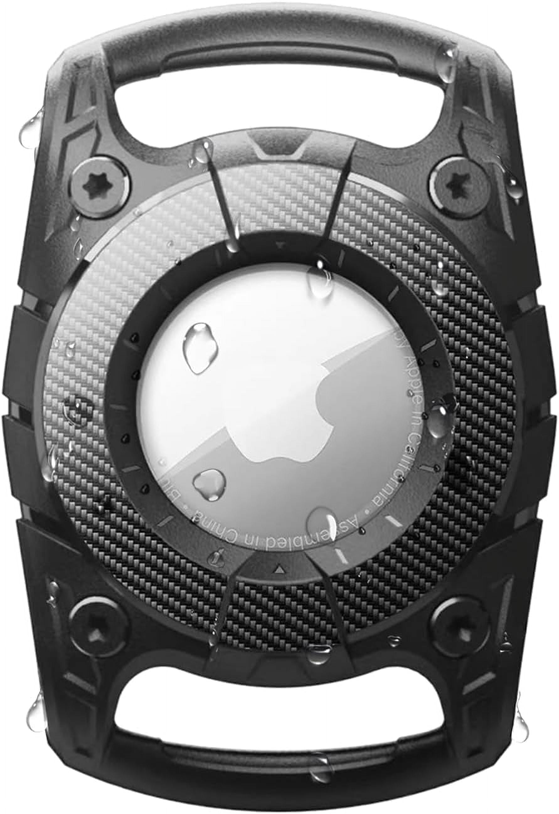 Air Tag Dog Collar Holder, IP68 Waterproof Airtag Holder,Airtag Dog Collar Holder,Hard TPU Full Protection,Airtag Case for Cat Dog Pet Collar,Bag,Luggage,Compatible Apple Air tag