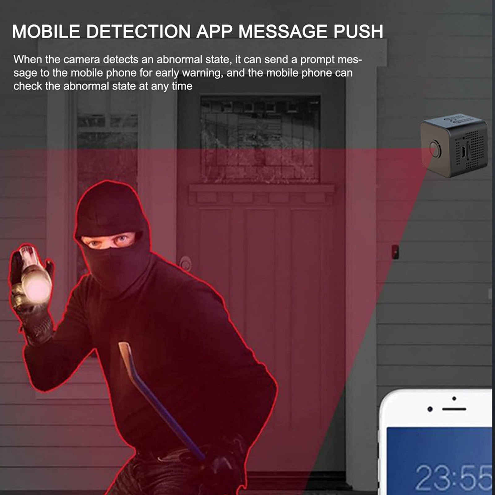 AZXY Security Camera,Surveillance Cameras Wireless,1080p Hd Night Vision Security Cameras Wireless Wifi Indoor,Smart Camera for Home Indoor Pet