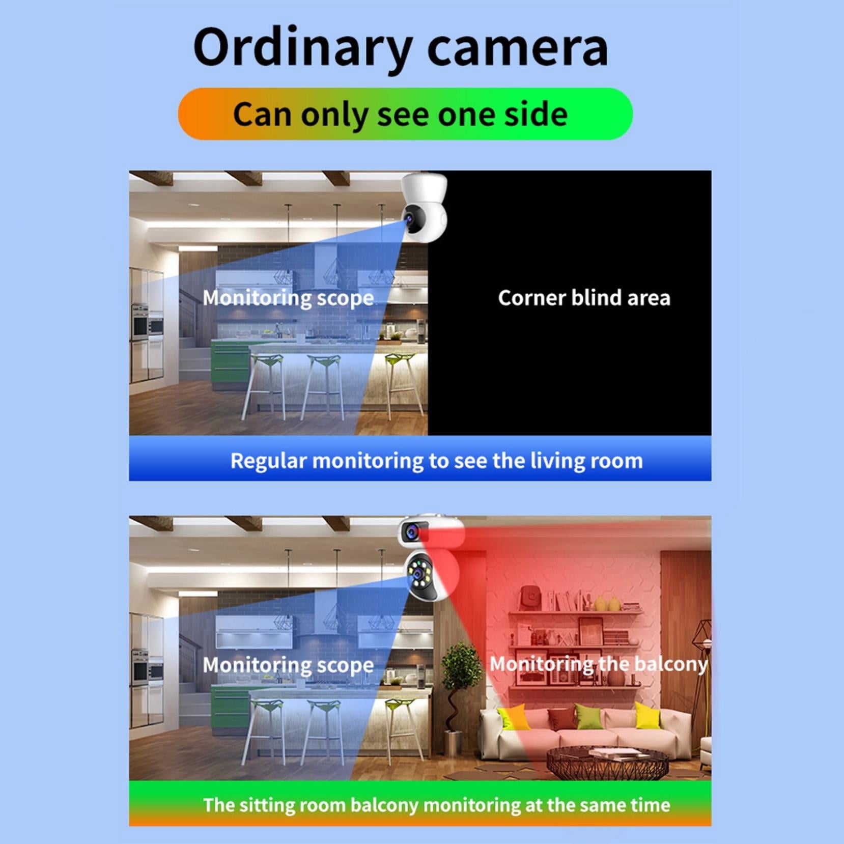 AZXY Security Cameras Wireless Wifi,Indoor Security Cameras,1080p Hd Home Smart Camera,Surveillance Camera for Pet